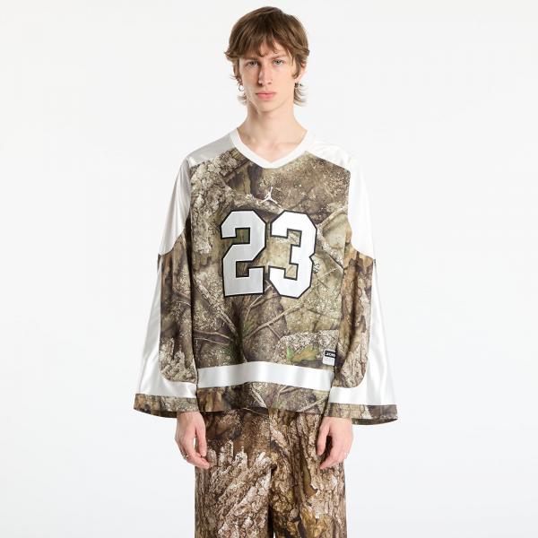 Dres Jordan Brooklyn Men's Realtree Hockey Jersey Medium Olive/ Sail/ Sail M