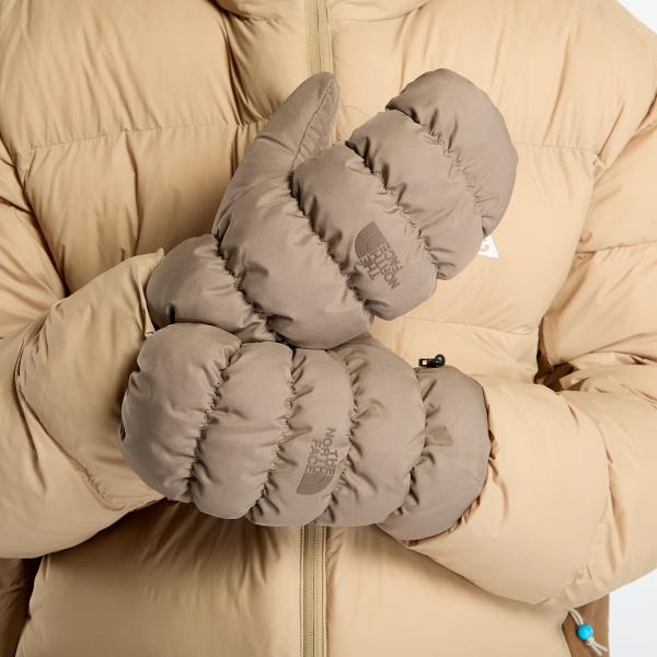 Rukavice The North Face Montana Puffer Mitt Mocha Brown S