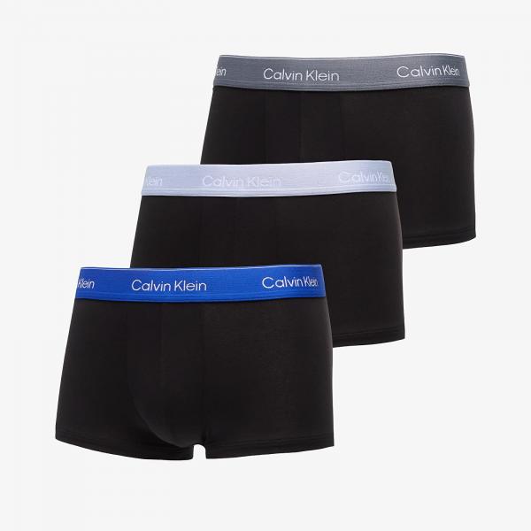 Boxerky Calvin Klein Low Rise Trunk 3-Pack Blue L
