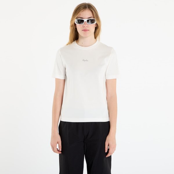 Tričko Rapha Women's Cotton T-Shirt White/ Light Grey S