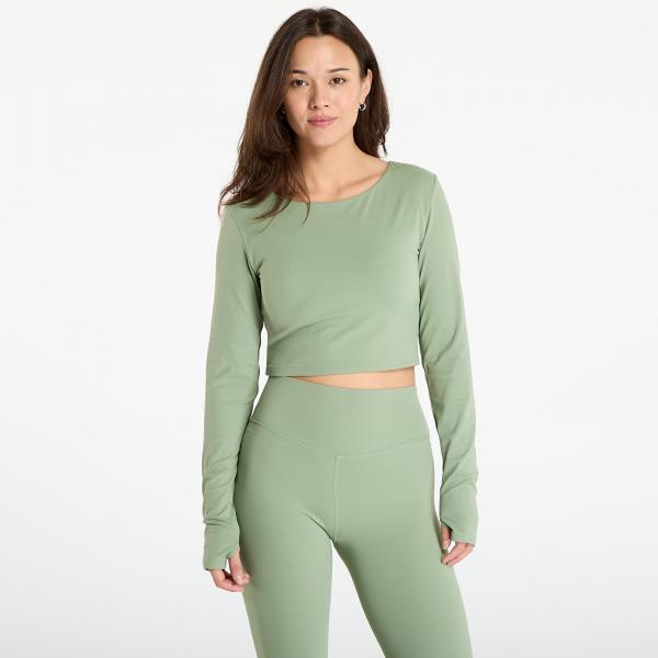 Tričko Urban Classics Ladies Sports Longsleeve Matcha Green XS