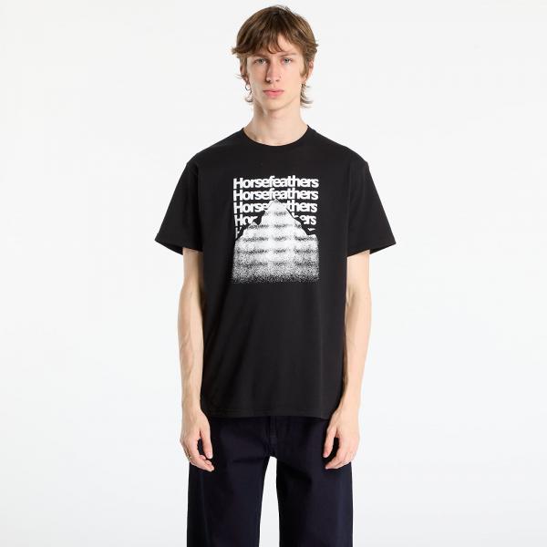 Tričko Horsefeathers Focus T-Shirt Black M