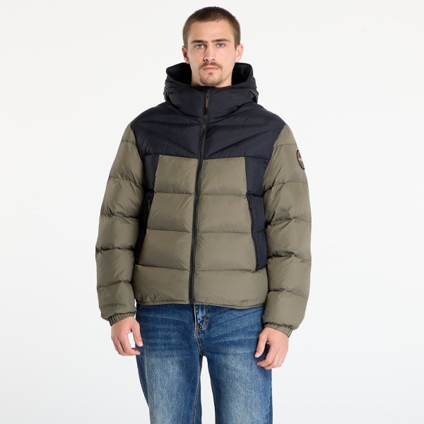 Bunda Napapijri A-Molveno Hood Tea Leaf S