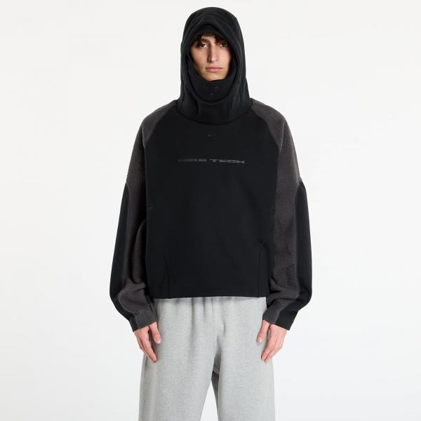 Mikina Nike Tech Boreas Men's Oversized Hoodie Black/ Anthracite/ Black XL