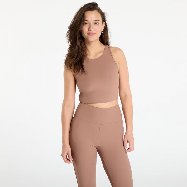 Tílko Urban Classics Ladies Sports Top Rib Light Brown L