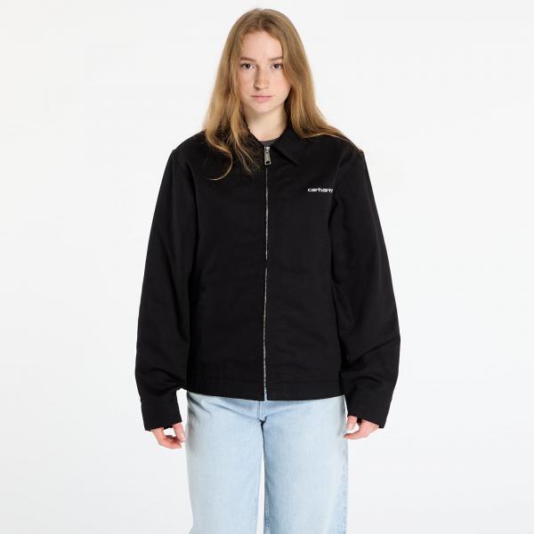 Bunda Carhartt WIP Module Script Jacket UNISEX Black/ White Rigid XL