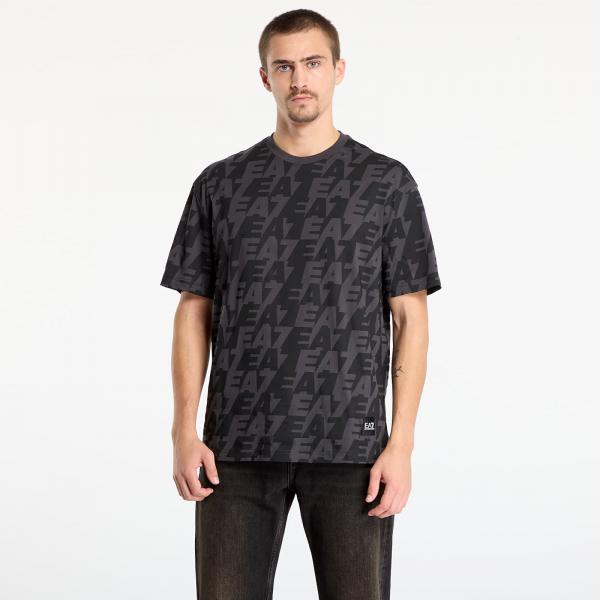 Tričko EA7 Emporio Armani Train Logo Series M Polar Logo Asphalt M