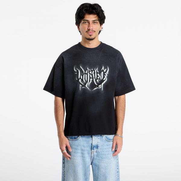 Tričko Wasted Paris M Sword Boxy T-Shirt Faded Black XL
