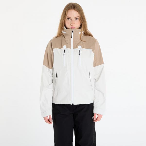 Bunda The North Face W Hke Devils Thumb Gtx Jacket White Dune/ Mushroom Gre M