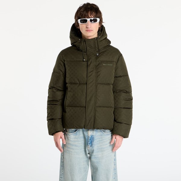 Bunda Daily Paper Monogram Puffer Jacket UNISEX Rosin Green L
