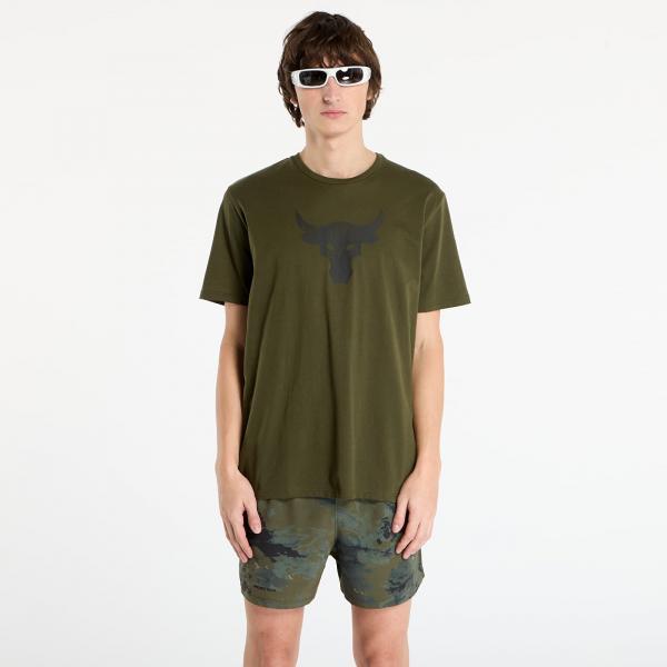 Tričko Under Armour Project Rock Brahma Bull SS Expedition Green XL