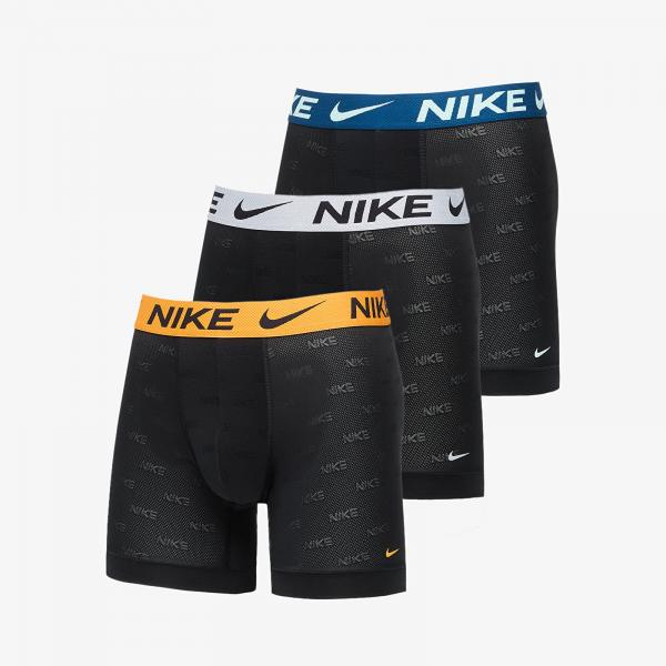 Boxerky Nike Dri-FIT Boxer Brief 3-Pack Black M