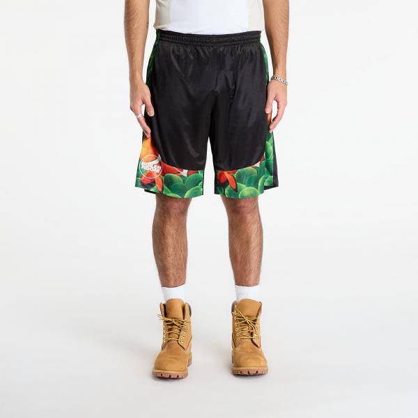 Šortky PLEASURES x Boiler Room Aqua shorts Black S