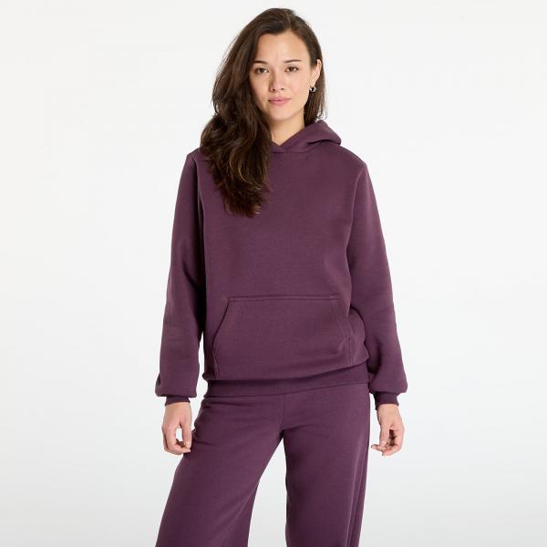 Mikina Urban Classics Ladies Fluffy Hoody Plum Purple L