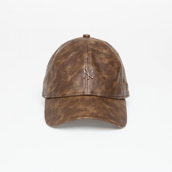 Kšiltovka New Era New York Yankees Womens MLB Worn PU 9TWENTY Adjustable Cap Dark Brown Universal