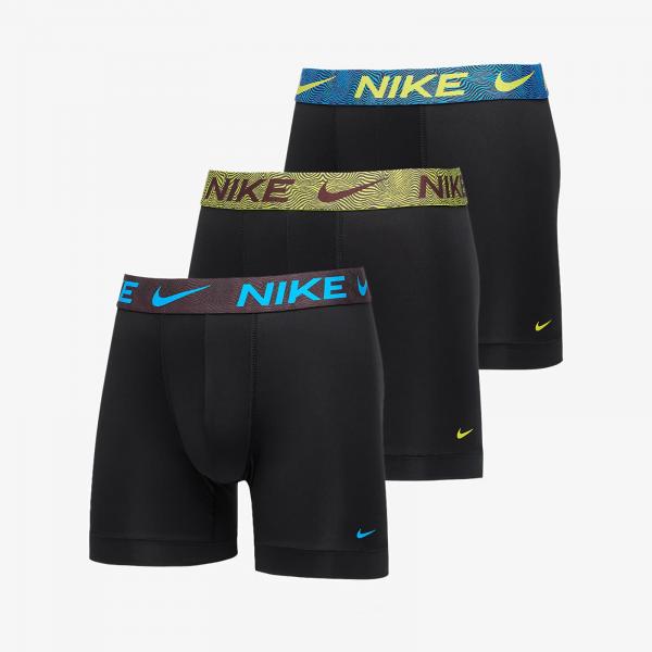 Boxerky Nike Dri-FIT Boxer Brief 3-Pack Black S