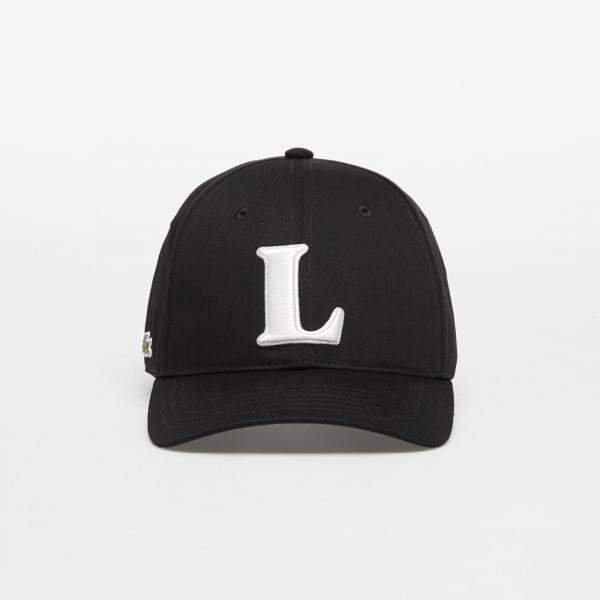 Kšiltovka LACOSTE Cap Black L