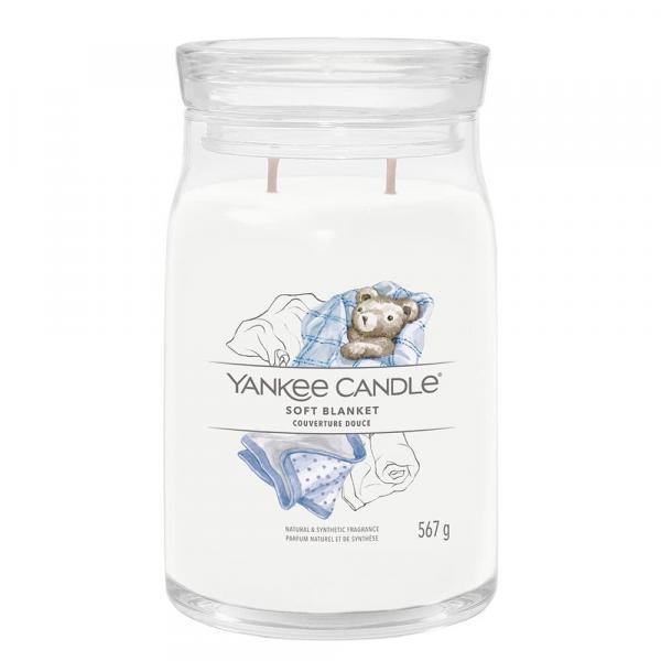 Yankee Candle Signature Large Jar 2 Wicks Soft Blanket Universal