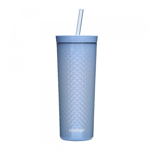 Contigo Water Bottle Autoclose Tumb 590 ml Glacier Blue Universal