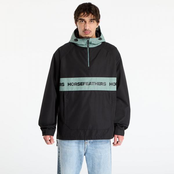 Bunda Horsefeathers Gordie Jacket Black/ Iceberg Green L