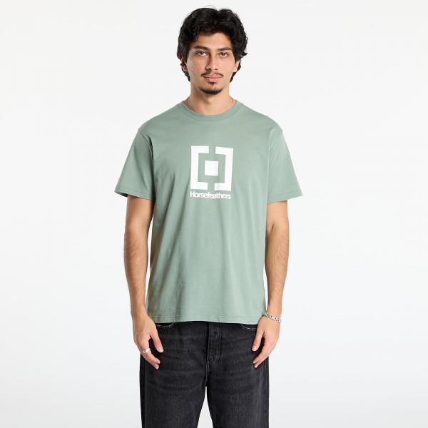Tričko Horsefeathers Base T-Shirt Iceberg Green M