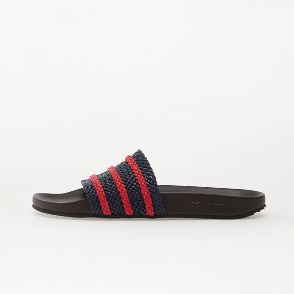 Tenisky adidas x Wales Bonner Adilette Night Indigo/ Better Scarlet/ Dark Brown EUR 37