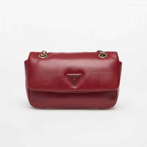 Kabelka GUESS Sunetra Mini Convertible Crossbody Flap Red Universal