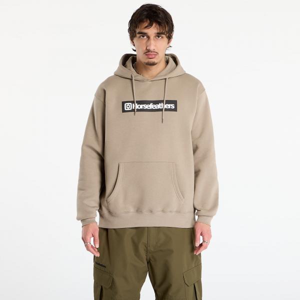 Mikina Horsefeathers Drown Sweatshirt Taupe L