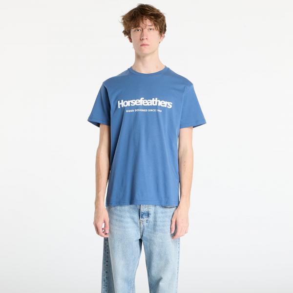 Tričko Horsefeathers Quarter T-Shirt Moonlight Blue S