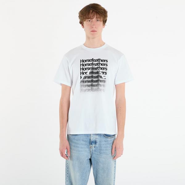 Tričko Horsefeathers Focus T-Shirt White XXL