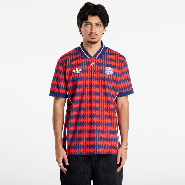Tričko adidas FC Bayern Munich LFSTLR Jersey Red/ Dark Blue XL