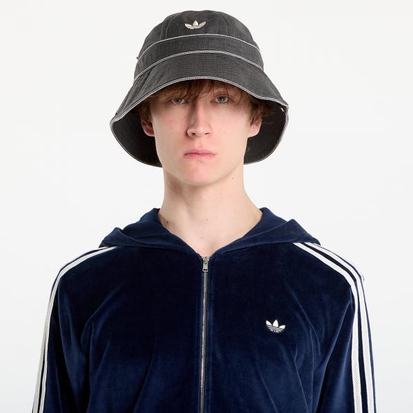 Kšiltovka adidas x Wales Bonner Bucket Hat Dark Grey Heather/ Orbit Grey M