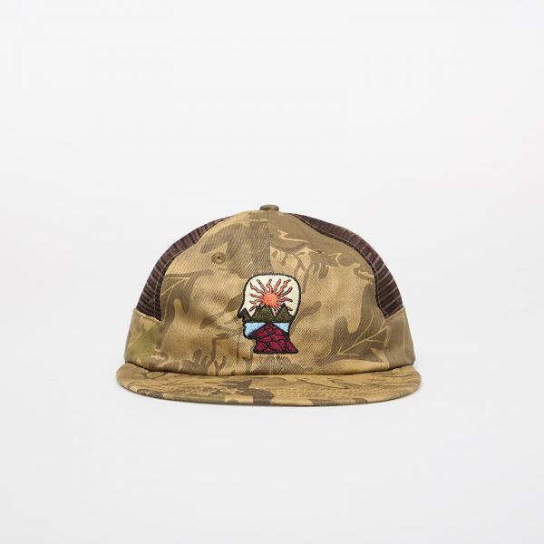 Kšiltovka Brain Dead Mesh Panel Logohead Hat Leaf Camo Universal