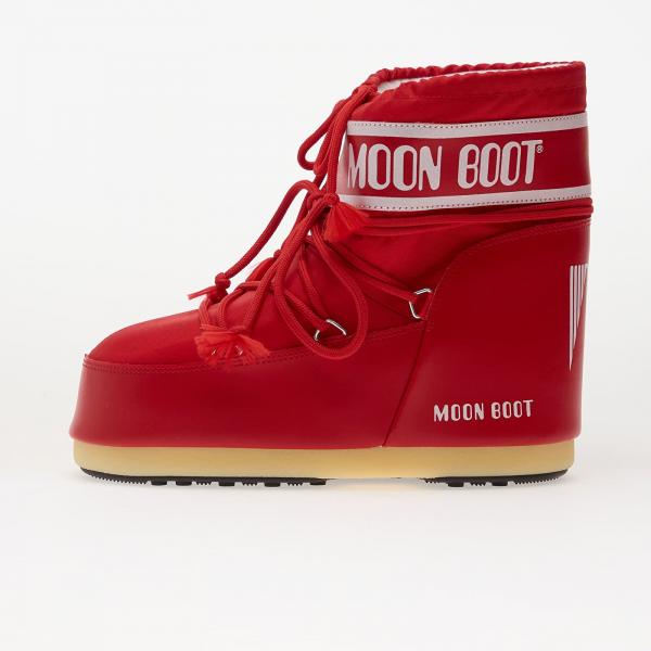 Tenisky Moon Boot Icon Low Nylon Red EUR 36-38