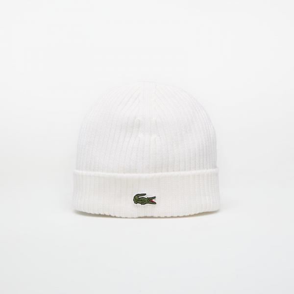 Čepice LACOSTE Knitted Cap Flour Universal