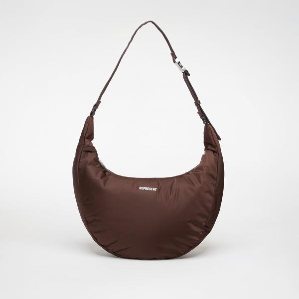 Taška REPRESENT Padded Sling Bag Dark Brown Universal