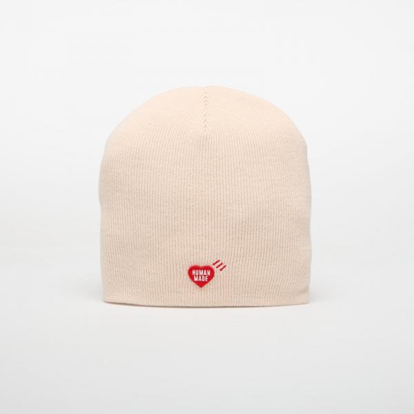 Čepice HUMAN MADE Beanie White Universal