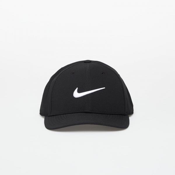 Kšiltovka Nike Dri-FIT Club Structured Swoosh Cap Black/ White M/L