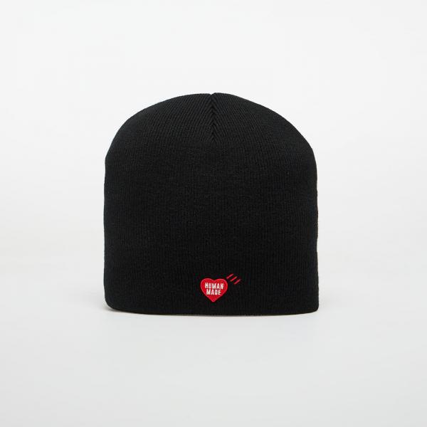 Čepice HUMAN MADE Beanie Black Universal