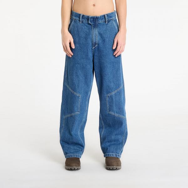 Kalhoty PLEASURES Position Baggy Jeans Indigo 28