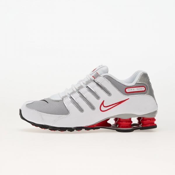 Tenisky Nike Shox Nz White/ Metallic Silver-Sport Red EUR 45.5