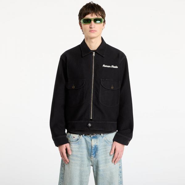 Bunda HUMAN MADE Zip-Up Work Jacket UNISEX Black M