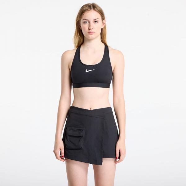 Podprsenka Nike Swoosh Medium Support Women's Padded Sports Bra Black/ White S