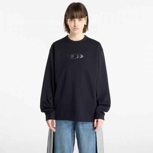Tričko MM6 x Salomon Long-Sleeved Top Washed Black L