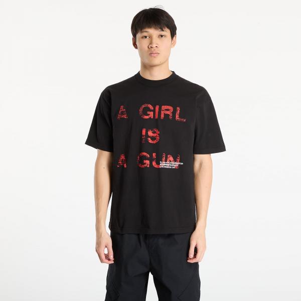 Tričko PLEASURES x FOOTSHOP EXCLUSIVE - G.I.A.G. T-Shirt Black XS