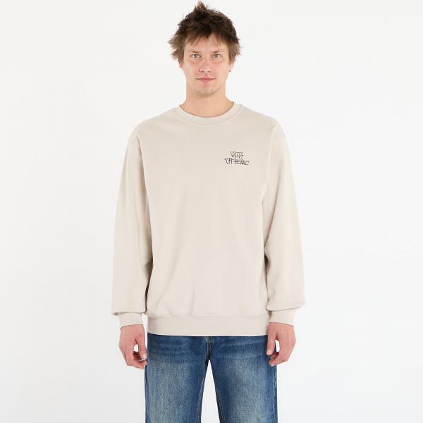 Mikina Vans Stomper Loose Fit Crew Taupe Mist M
