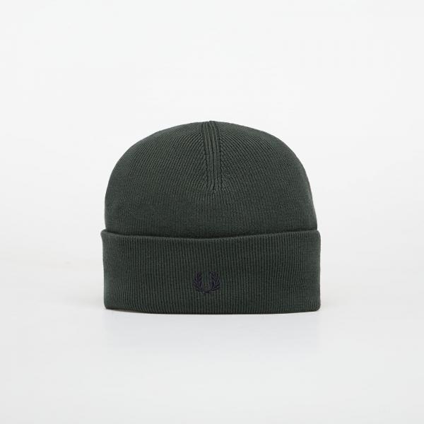 Čepice FRED PERRY Classic Beanie Court Green/ Navy Universal