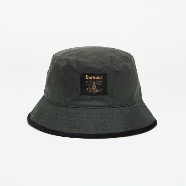 Klobouk Barbour Field Wax Bucket Hat Sage S