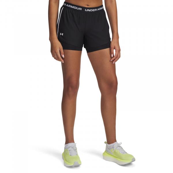 Šortky Under Armour Tech Play Up 2In1 Shorts Black XS