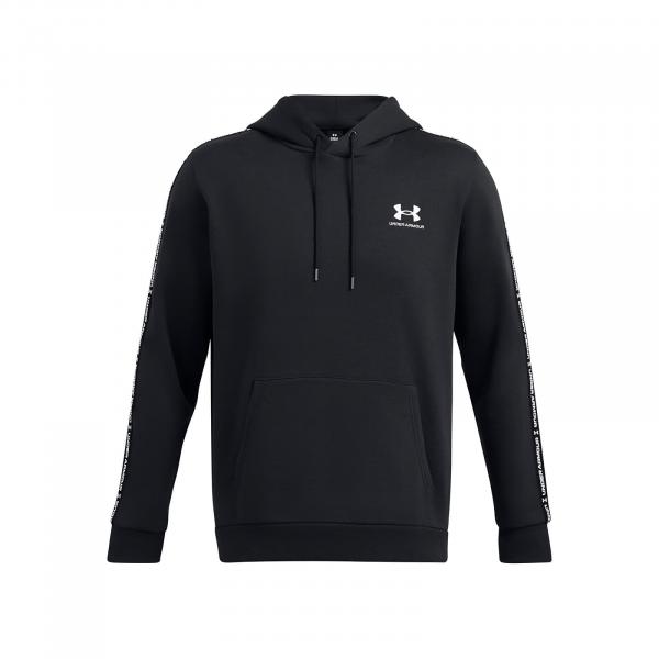 Mikina Under Armour Icon Fleece Hoodie Taping Black L